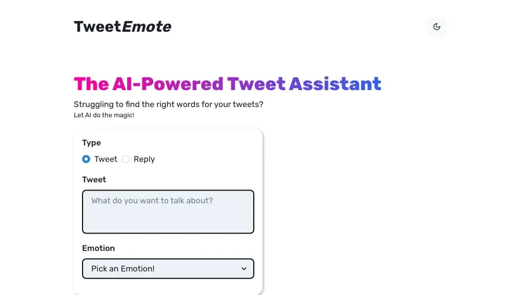 TweetEmote