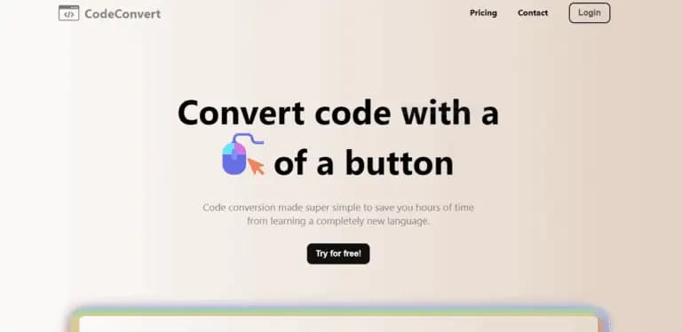 CodeConvert AI