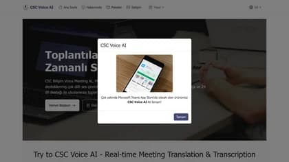 CSC Voice AI