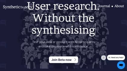 Synthetic users