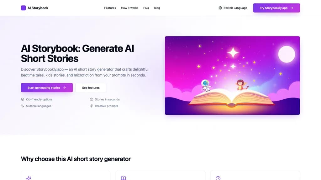 AI Story Book