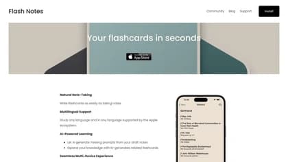Flash Notes