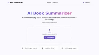 AI Book Summarizer