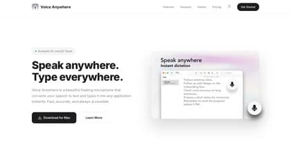 Voice Anywhere