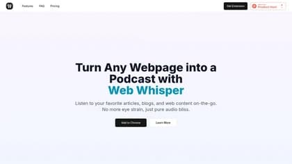 Web Whisper