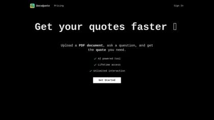 DocuQuote