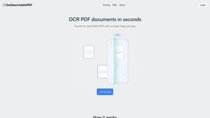 GetSearchablePDF
