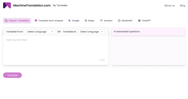 Machine Translation