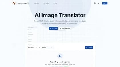 Translate Image AI