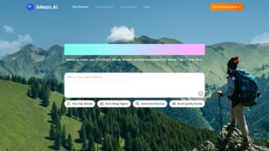 iMean AI Trip Planner