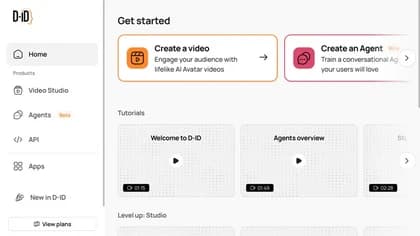 D-ID Creative Reality Studio