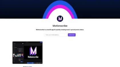 Motionscribe