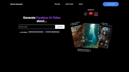 Shorts Generator ai