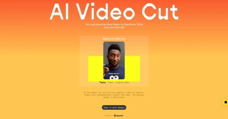 AI Video Cut