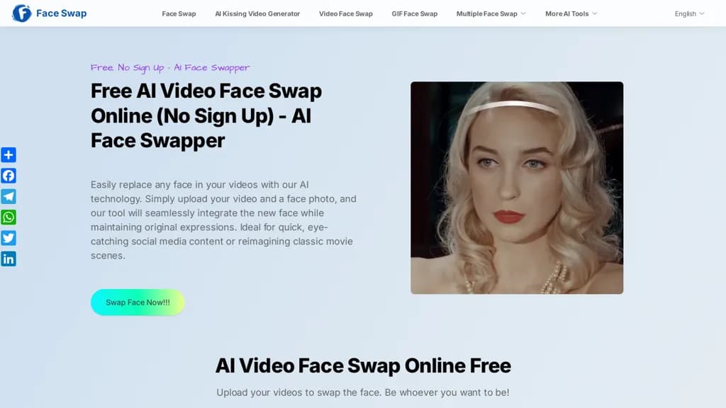 AI Video Face Swap