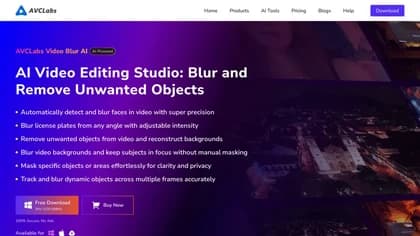 AVCLabs Video Blur AI