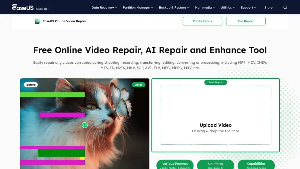 EaseUS Video Repair