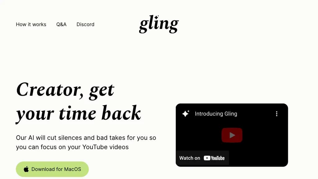 Gling AI