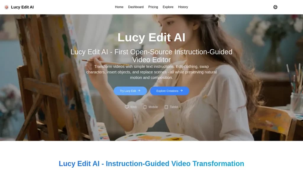 Lucy Edit AI