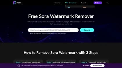 Sora Watermark Remover - Flikflik