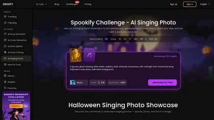 Singify AI Singing Photo