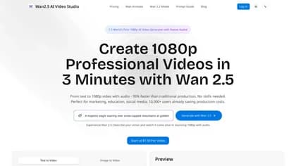 Wan 2.5 AI Video Studio