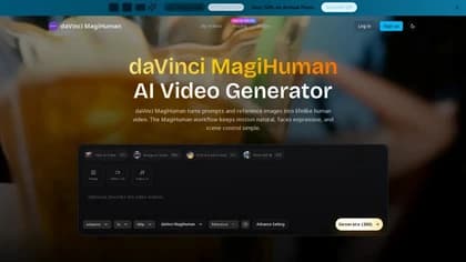 daVinci MagiHuman