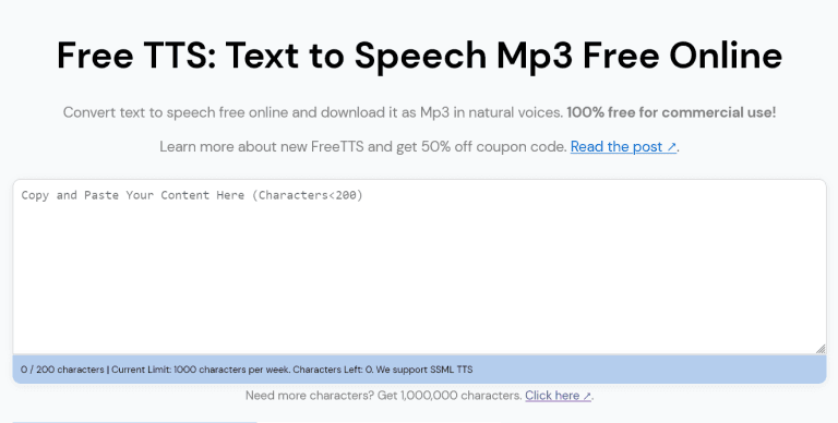 FreeTTS